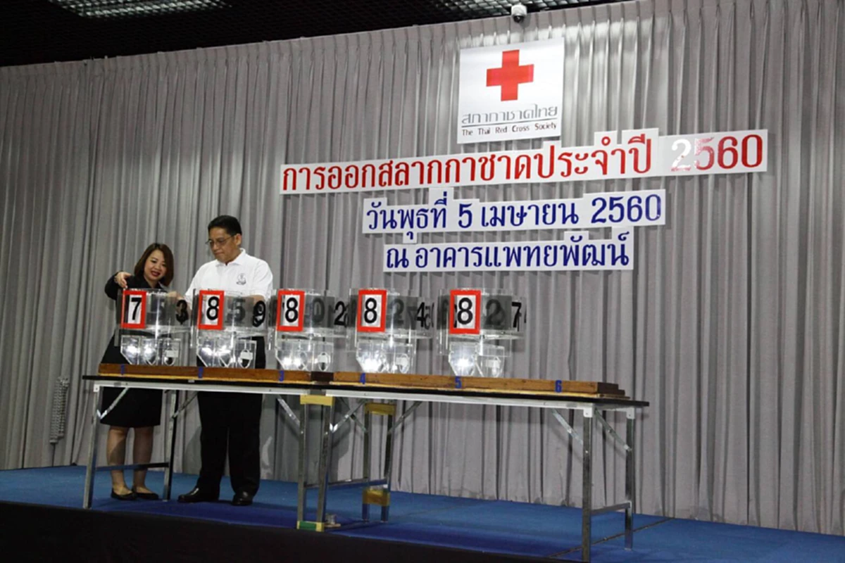 "นายจรินทร์ จักกะพาก" อธิบดีกรมส่งเสริมการปกครองท้องถิ่น เป็นประธานกรรมการออกรางวัลสลากบำรุงกาชาดไทย