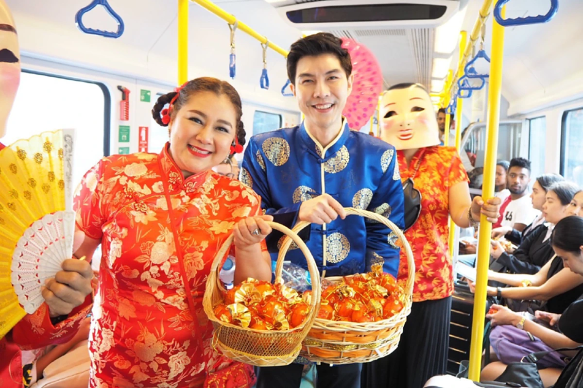 แอร์พอร์ต เรล ลิงก์ จัดกิจกรรมตรุษจีน อบอุ่น