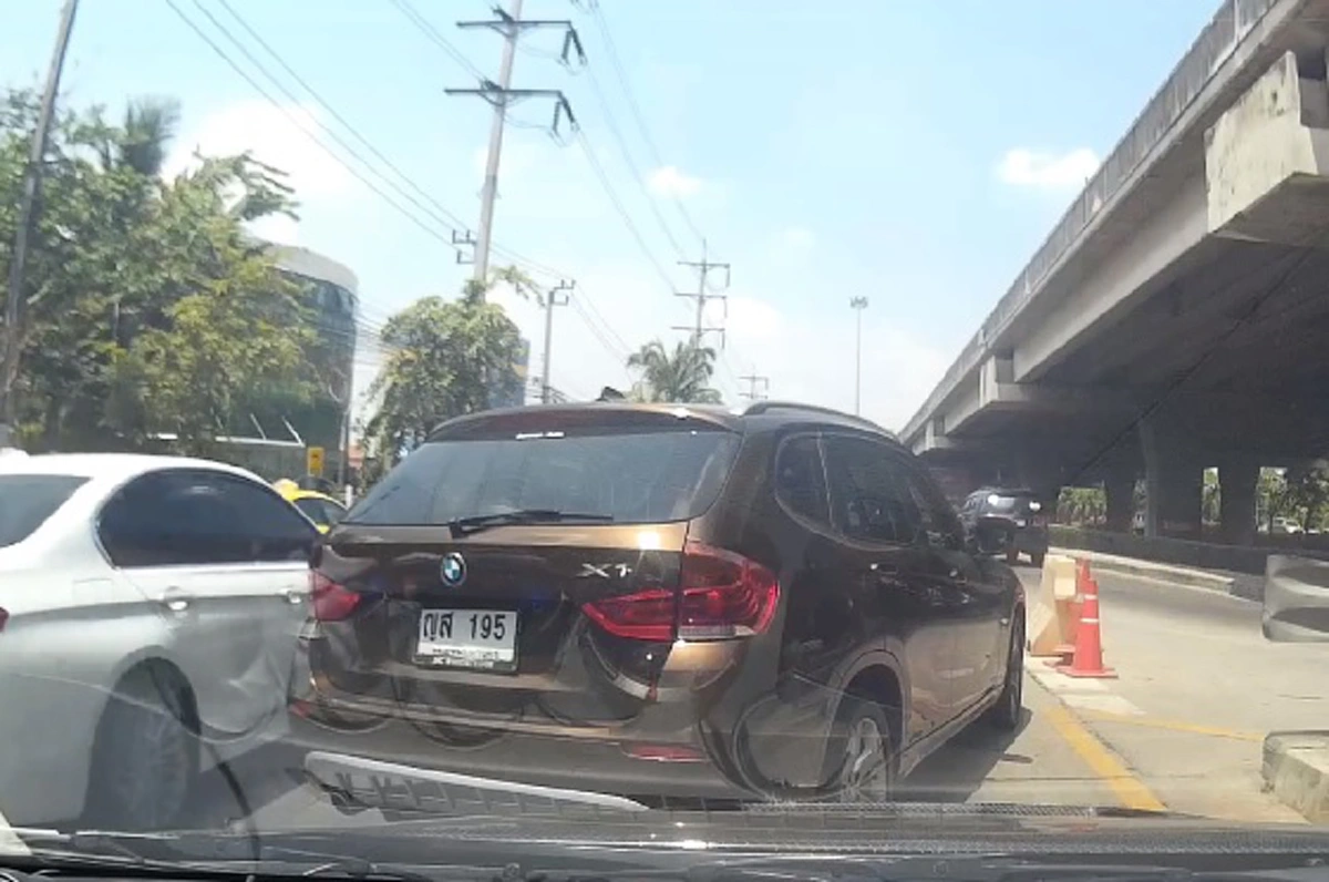 หนุ่มซิ่งBMWปาดหน้าโผล่พบตร.สารภาพทำผิด-รับข้อหา (คลิป)