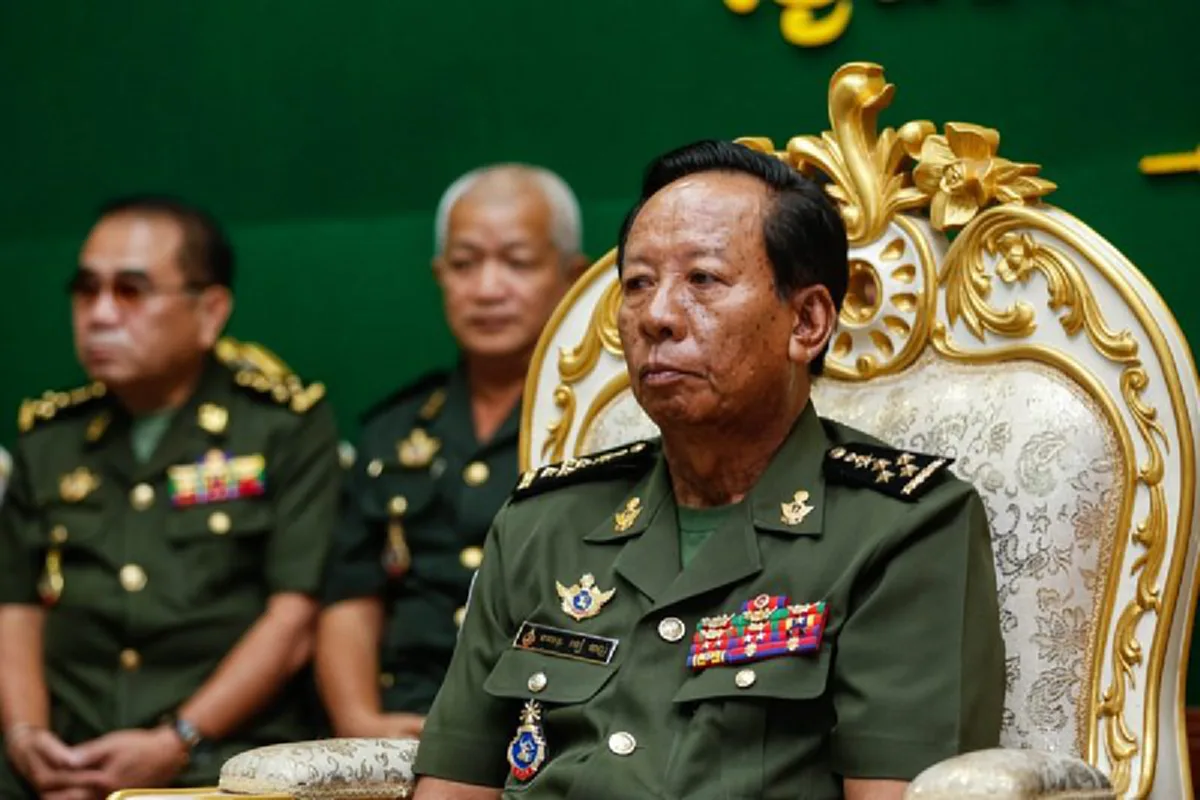 ผลงานชัด!! สมเด็จพระบรมนาถนโรดม สีหมุนี ตั้ง “พล.อ.เตีย บัญ” เป็น “สมเด็จพิชัยเสนา” ยก ทำงานเพื่อบ้านเมือง จงรักภักดีต่อราชบัลลังก์