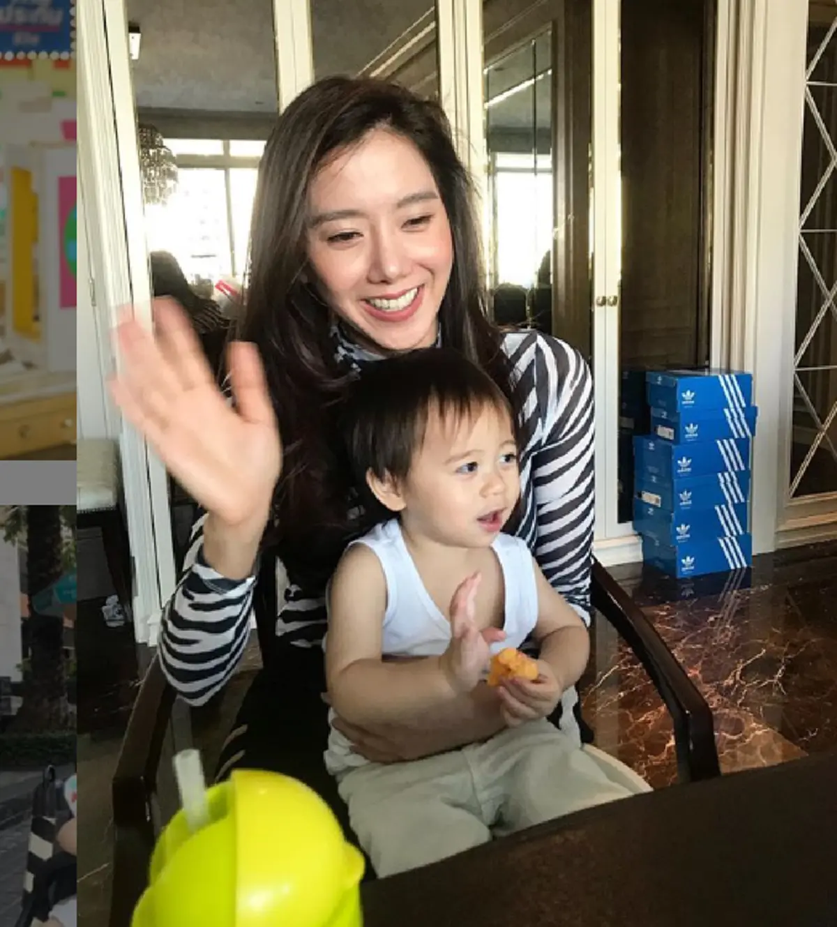 "น้าไอซ์" ใจละลาย เจอ"น้องสายฟ้า" สาดความสดใสใส่ จนยิ้มหวาน ช็อตเดียวทำหนุ่มๆทั่วประเทศต้องมนต์(คลิป)