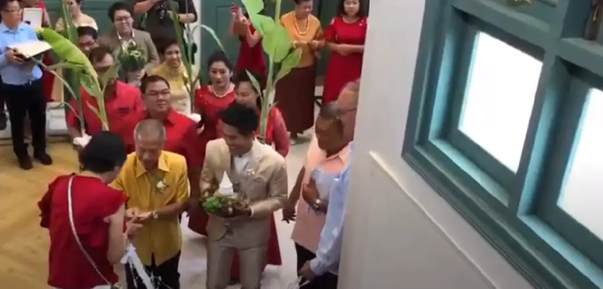 วุฒิ ยกขันหมากแต่ง สายป่าน ชื่นมื่น พ่อรองร่วมเป็นเถ้าแก่