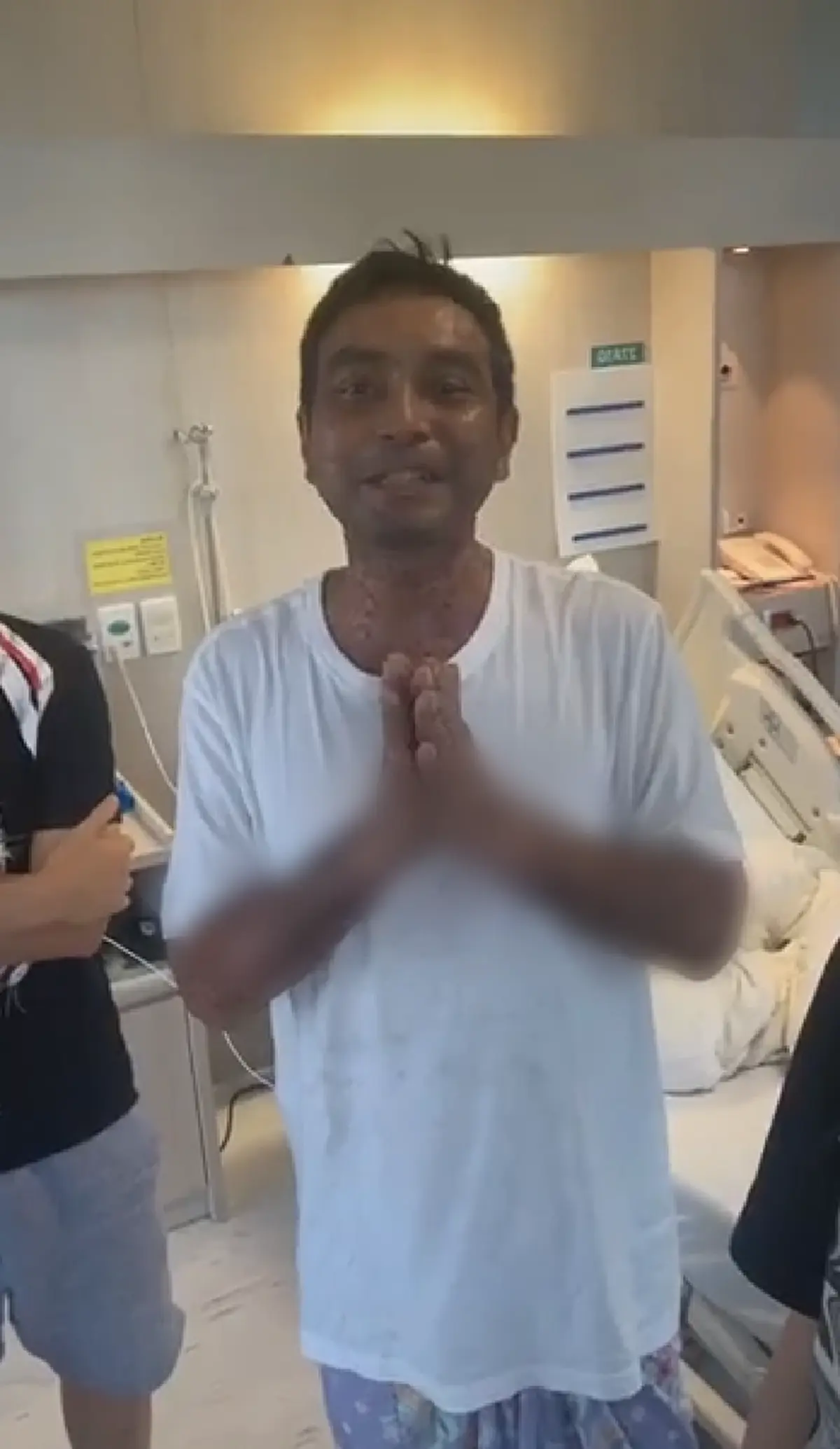 อาการล่าสุด เมฆ วินัย ออกวิ่งในรพ.จุฬาฯ ลั่นถ้าขายังไหวผมจะไม่หยุด