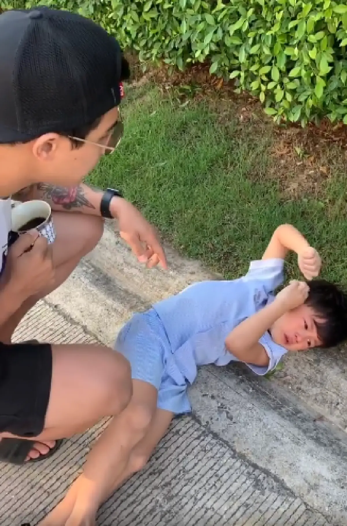 กาย รัชชานนท์ จัดบทลงโทษให้น้องคิริน จำ หลังแสดงพฤติกรรมไม่เหมาะสมออกมา