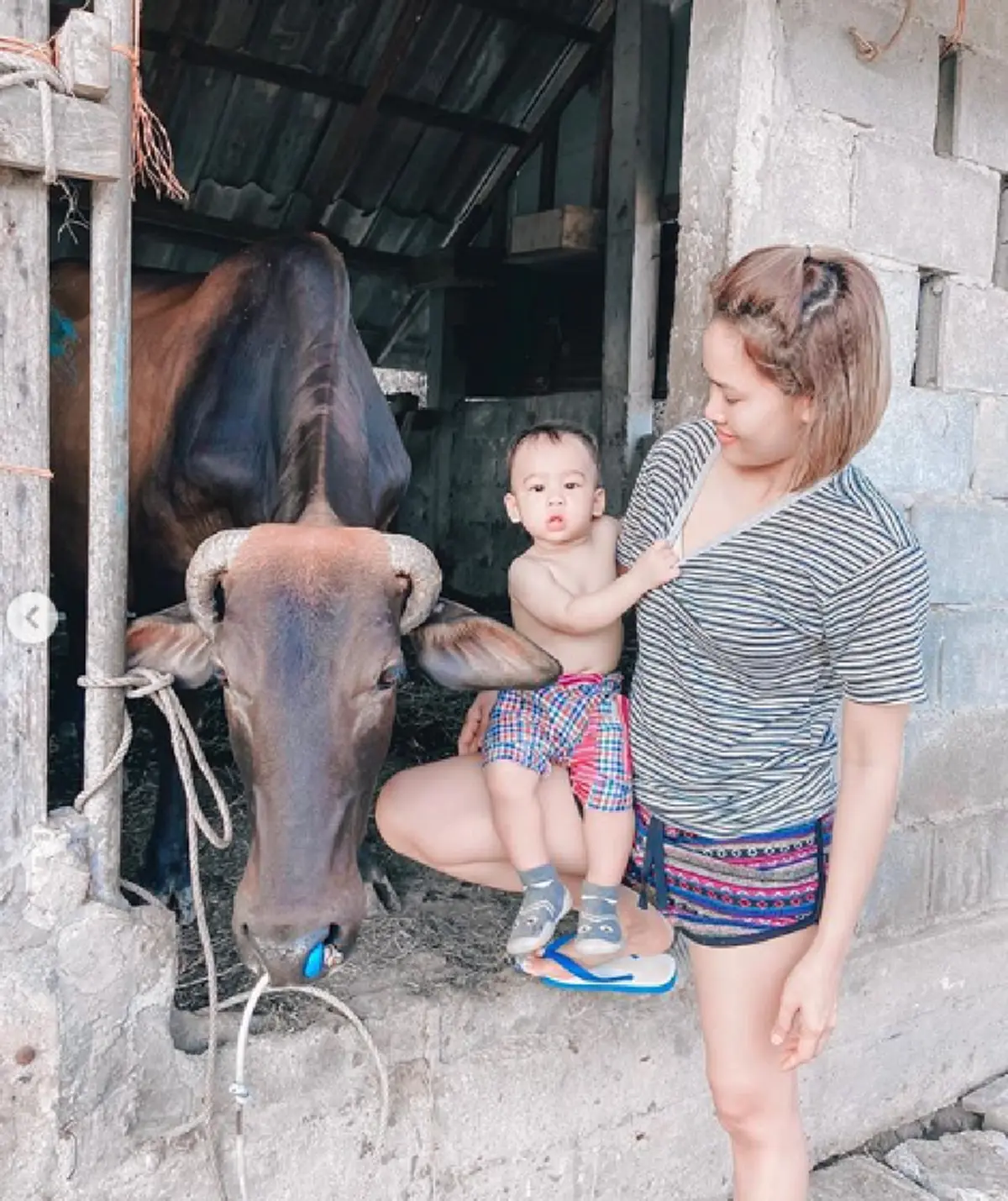 หนูเล็กพาน้องวิน กลับบ้านสงขลาหาคุณยาย สัมผัสธรรมชาติอยู่แบบติดดิน