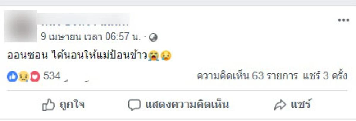 โพสต์สุดท้าย หนึ่ง ธีร์นรา หลังสิ้นชื่อพระเอกหมอลำดัง