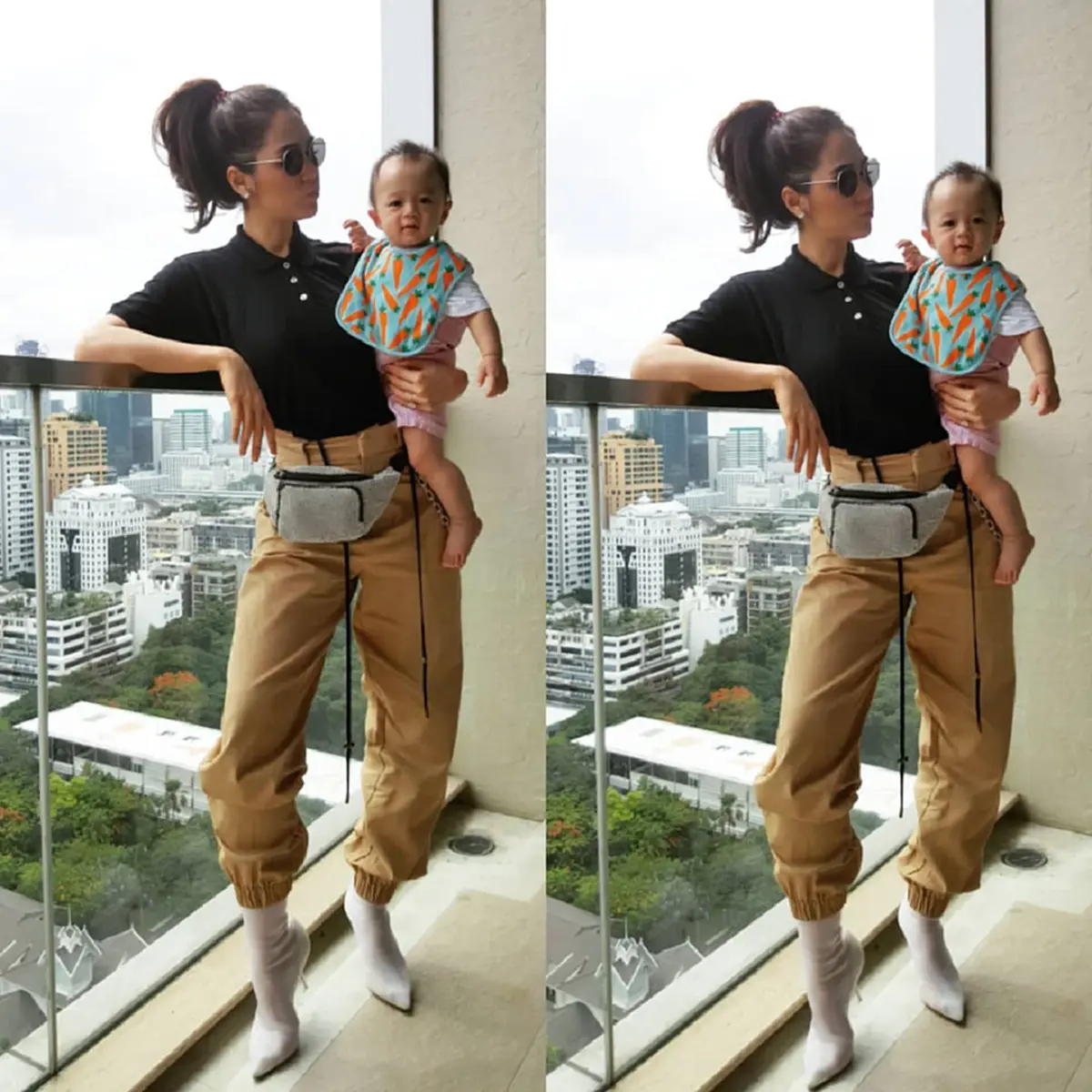 ได้แม่มาเต็มๆ!! เปิดพัฒนาการล่าสุด "สายฟ้า-พายุ" โชว์ปีนป่ายขึ้นของเล่นในวัย 10 เดือน น่าเอ็นดูสุดๆ (ชมคลิป)