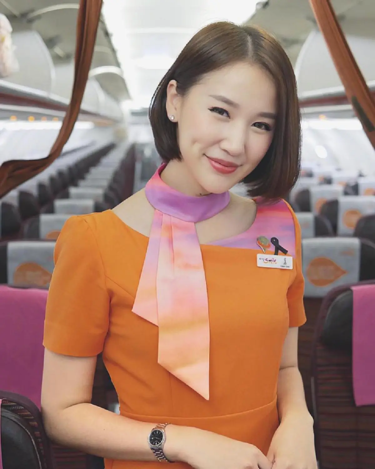 โบกมือลาวงการบันเทิง !! เปิด 10 ดารานักแสดงสาวสวยหน้าหวาน ผันตัวเป็นแอร์โฮสเตส กลายเป็นนางฟ้าอย่างเต็มตัว ?? (ชมภาพ)