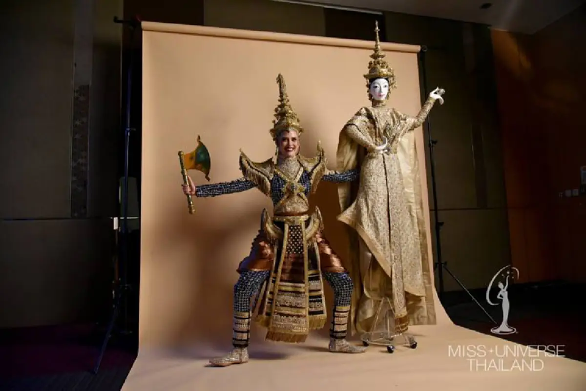 อลังปังทั่วจักรวาล!!! ส่องชุดประจำชาติไทย เวอร์ชั่นปรับใหม่ ที่ "มารีญา" สวมใส่อวดสายตาโลก เปิดตัวบนเวทีพร้อมเสียงเฮลั่นฮอลล์