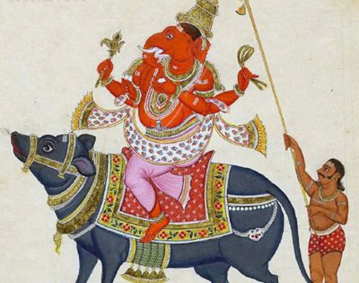 หนูมุสิกะ พาหนะของพระพิฆเนศ