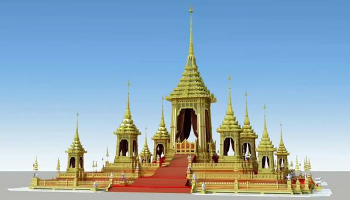สุดอาลัย !!! เปิดที่มา "พระเมรุมาศ" จากเขาพระสุเมรุ ในคติไตรภูมิ  ร่วมส่งเทวดากลับสู่สวรรคาลัย !!!