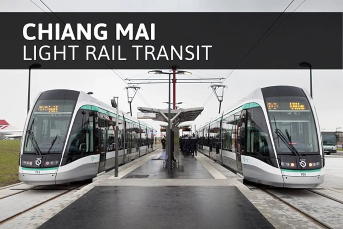 สดๆร้อนๆ!!! ผุดโครงการก่อสร้าง "รถไฟฟ้ารางเบา" เชียงใหม่ วางตัวเลือก 2 แบบ วิ่งร่วมบนดิน-วิ่งร่วมใต้ดิน ก่อนส่ง ครม.อนุมัติปีนี้!!!