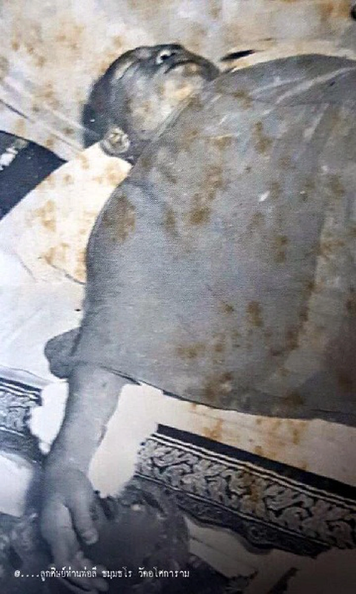 น้อมกราบครูบาอาจารย์!! ศิษย์แชร์ภาพ "ท่านพ่อลี" ละสังขารอย่างสงบในอิริยาบถ "ท่านอนราชสีห์" ที่เคยมีการเข้าใจผิดว่าวิญญาณออกจากร่างชั่วคราว!!