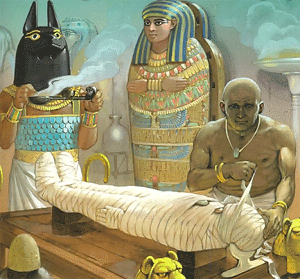 ตะลึงงัน!! อียิปต์ขุดพบ "มัมมี่หมาไน" ตะลึงยิ่งกว่า เมื่อเอ็กซเรย์ แล้วพบ "กระดูกมนุษย์" ภายใน !