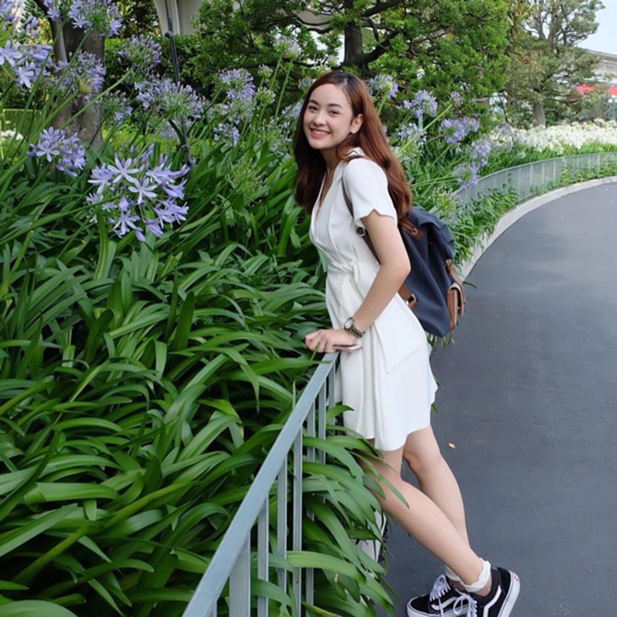 ส่องตาแตก!!! โซเชียลแห่ชมภาพ "น้องลูกน้ำ" แอร์โฮสเตสสาวน่าฮัก ที่หนุ่มๆ อยากรุมแจกขนมจีบ ขนาด "วู้ดดี้" ยังแชร์ลงแฟนเพจ (ชมภาพ)