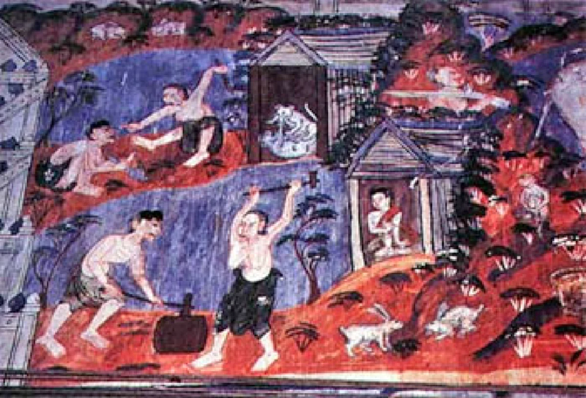 สุดยอดจริงๆ!! ภาพวาดโบสถ์วัดปากคลองมะขามเฒ่า แท้ที่จริง! ฝีมือเสด็จเตี่ยศิษย์เอกหลวงปู่ศุข ผู้เก่งในทุกๆด้าน!