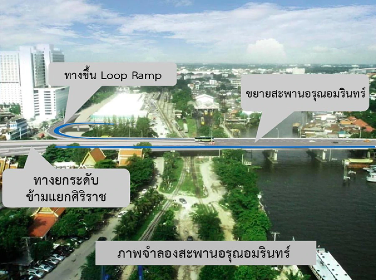 เร่งก่อสร้าง!! "สะพานข้ามแยกและทางยกระดับ" ใครมีธุระย่านอรุณอัมรินทร์โปรดหลีกเลี่ยง!