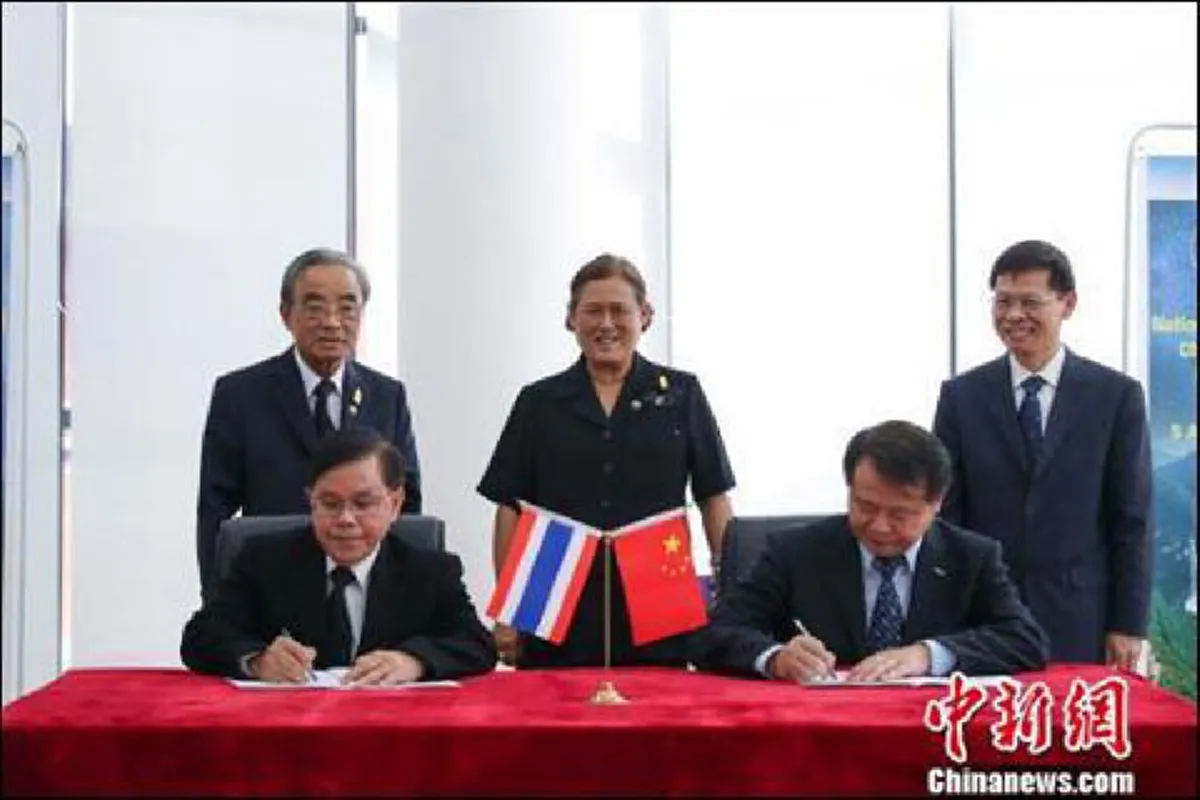 ทรงสนพระทัยและสนับสนุนดาราศาสตร์ เชื่อมสัมพันธ์จีน-ไทย! สมเด็จพระเทพฯ ทรงเป็นสักขีพยานลงนามงานดาราศาสตร์ระดับชาติที่ประเทศจีน