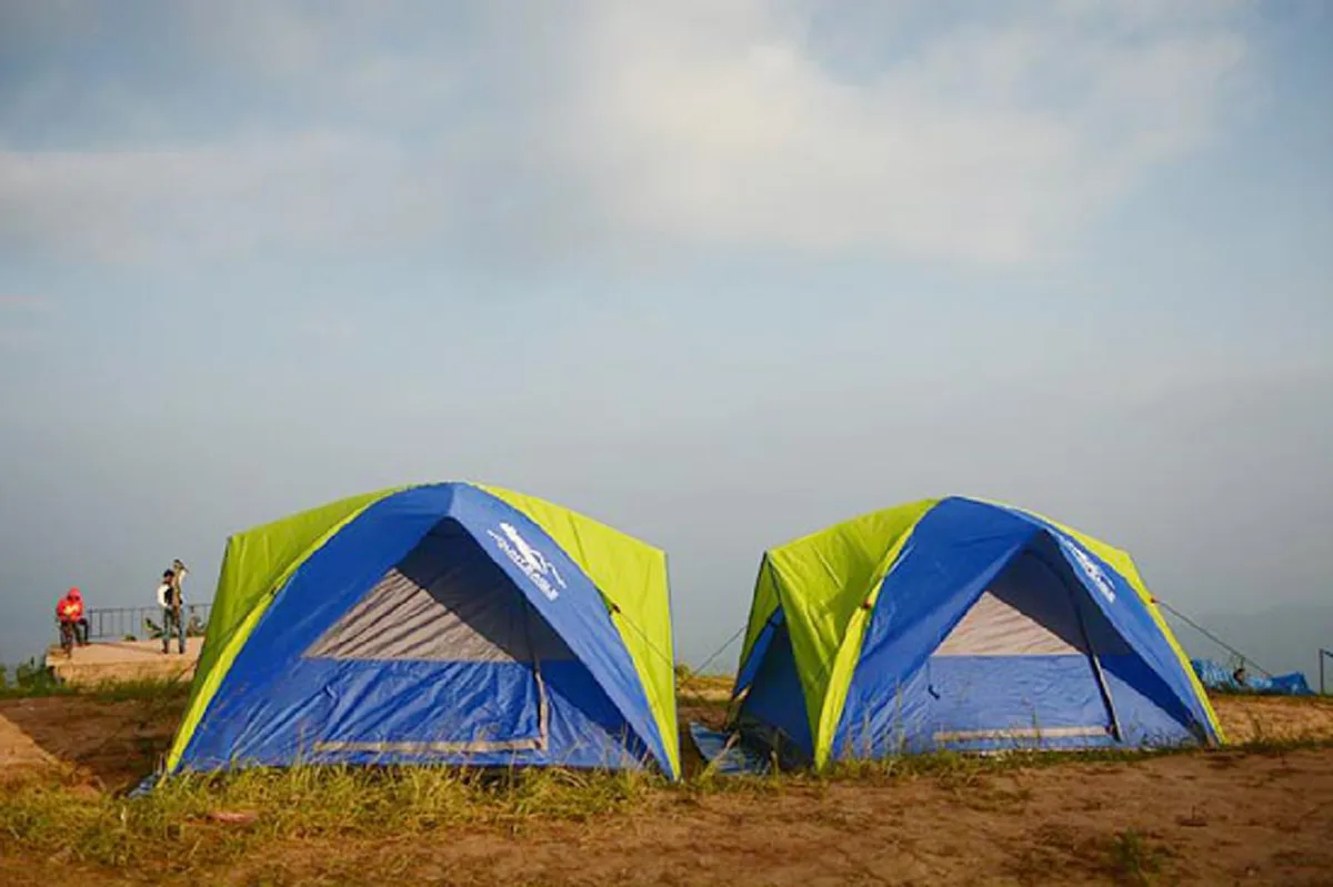 กางเต็นท์