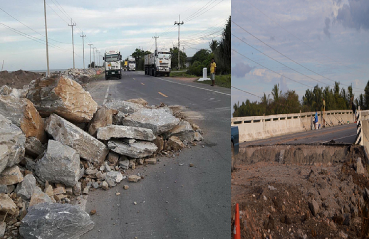 โคตรโกงโผล่!! แฉแหลก ผอ.แขวงการทางฯ ชี้แจงเท็จโครงการแนวหินทิ้งป้องกันคลื่นกัดเซาะชายฝั่งปากพนัง อ้างแค่ 2.8 แสนของจริงโผล่ 11.8 ล้าน