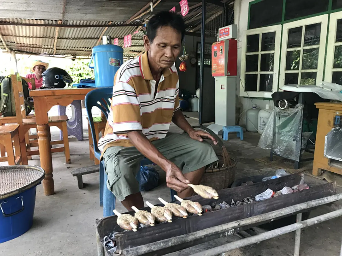 ใครอยากชิมยกมือขึ้น!!! กบยัดไส้ย่าง หรือ อังแกบบอบ อาชีพสุดชิคในยุคนี้ สร้างรายได้เป็นกอบเป็นกำ ที่ใครเห็นถึงกับร้องว้าวววววววววว (มีคลิป)