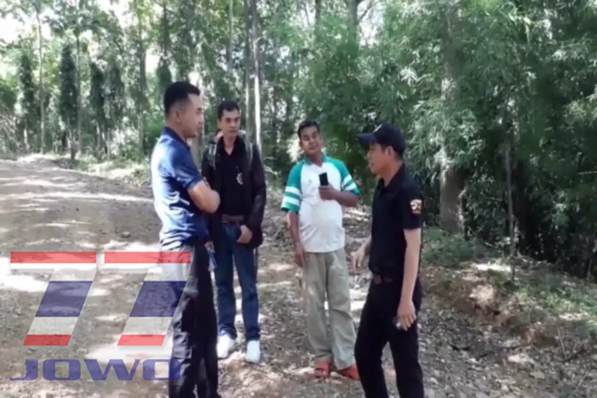 ชุดพญาเสือ เข้าตรวจสอบหมุดที่ดิน หลังโดนชาวบ้านร้องมีเอกสารสิทธิ์ แต่โดนยึดเป็นที่อุทธยาน