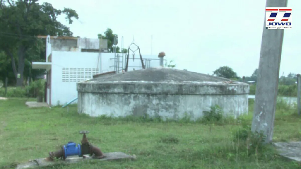 ไม่อยากจะเชื่อ...เขียวขนาดนี้!! เจ้าหน้าที่ยัน น้ำประปาบ้านคำผง จากการตรวจสอบเบื้องต้นใช้ได้ปกติ และจะเร่งนำตัวอย่างไปตรวจสอบคุณภาพ