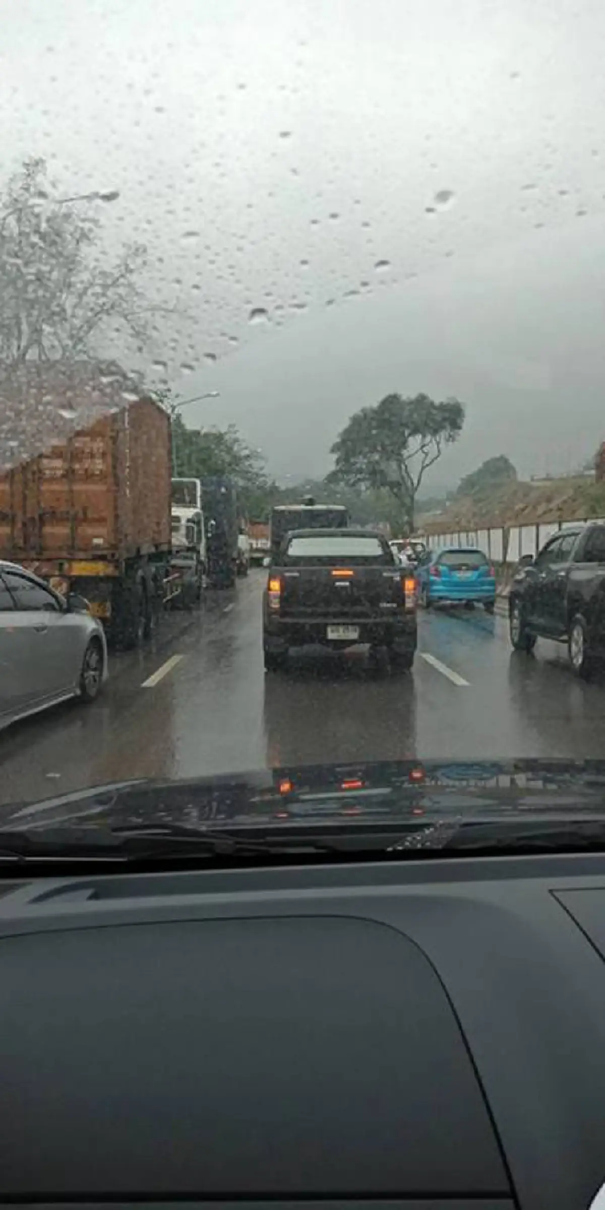 จราจรก่อนเข้าโคราช