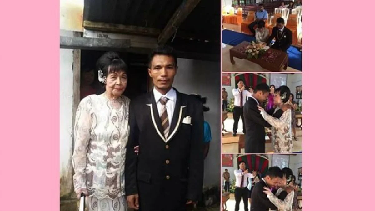 คุณยายโทรผิดเบอร์ ไปเจอหนุ่มวัย 28 คุยไปคุยมาล่าสุดสถานะทั้งคู่กลายเป็นแบบนี้ไปแล้ว ขนาดแม่แท้ๆของฝ่ายชายยังตกใจ !! (มีภาพ)