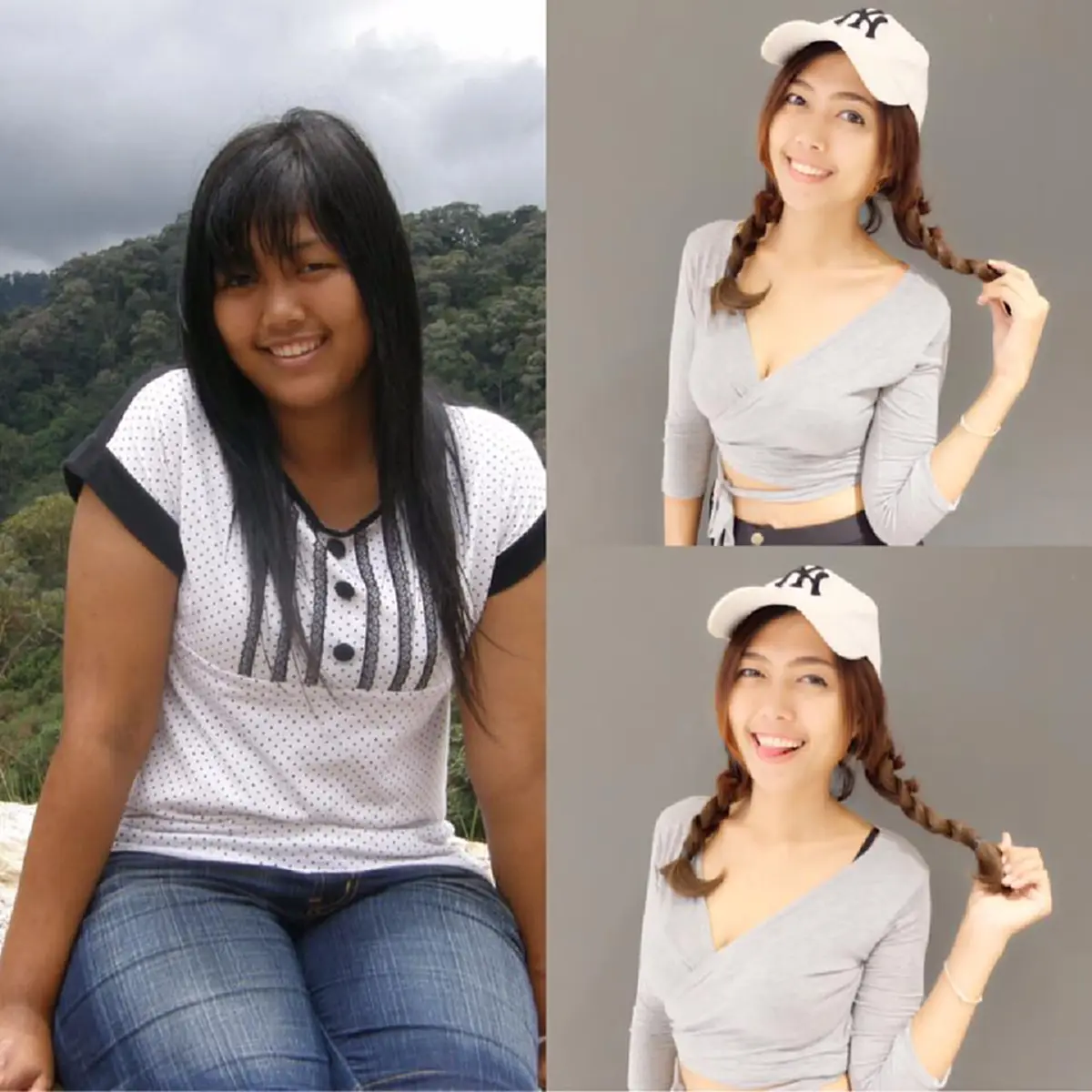 หนุ่มๆ ทึ่งตาค้าง !! "สาวอ้วน"หนัก 130 กิโล อยากผอม สวย ฮึดสู้! "ลดน้ำหนัก" นี่คือภาพล่าสุดของเธอ..นางฟ้าลงมาเกิดชัดๆ !! (ชมภาพ)