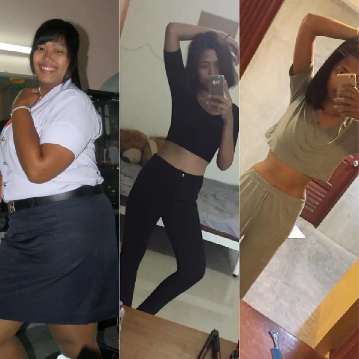 หนุ่มๆ ทึ่งตาค้าง !! "สาวอ้วน"หนัก 130 กิโล อยากผอม สวย ฮึดสู้! "ลดน้ำหนัก" นี่คือภาพล่าสุดของเธอ..นางฟ้าลงมาเกิดชัดๆ !! (ชมภาพ)