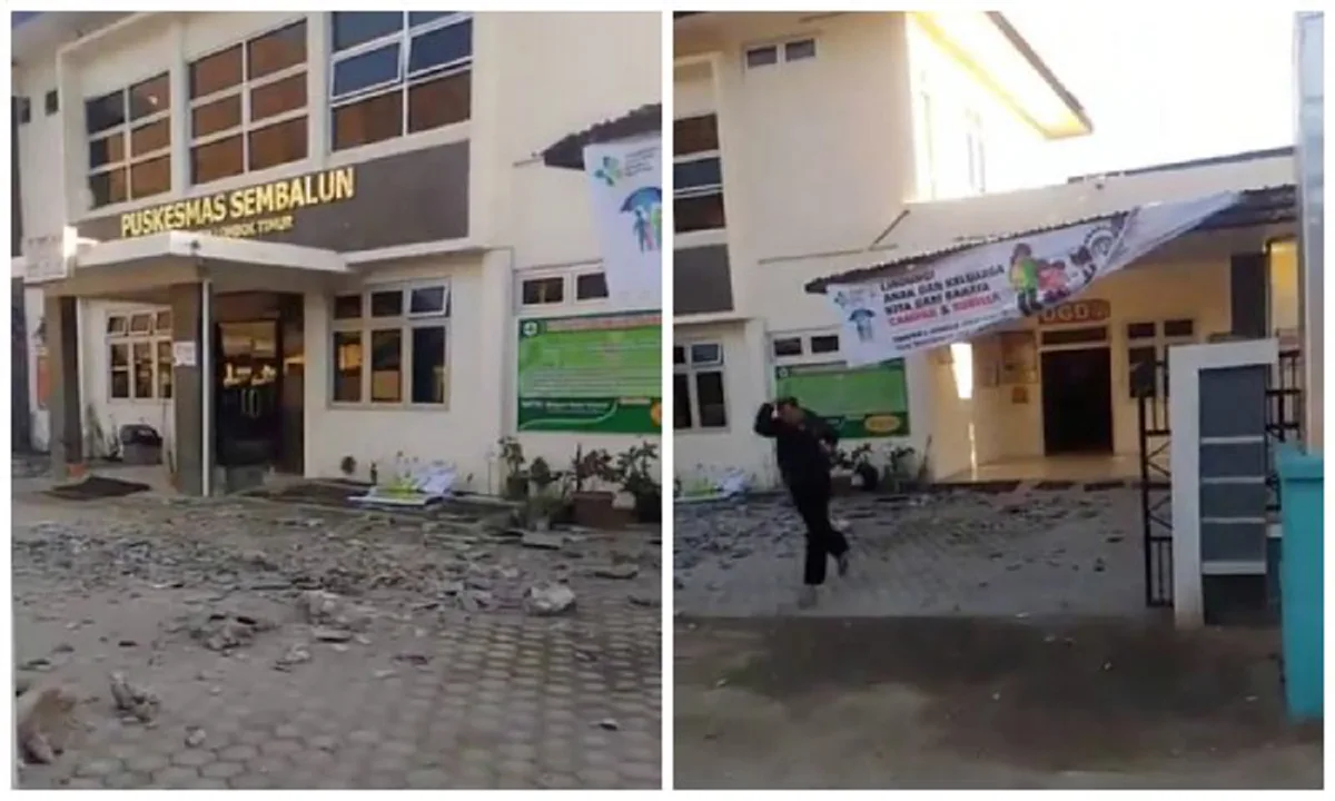 ขอให้ทุกคนปลอดภัย!!! เปิดคลิปวินาทีคนไทย "วิ่งหนี" หินถล่ม...หาที่หลบภัยหลังแผ่นดินไหวอินโดฯ! คำเดียวที่ทุกคนเอ่ยคือ"วิ่ง" (คลิป)