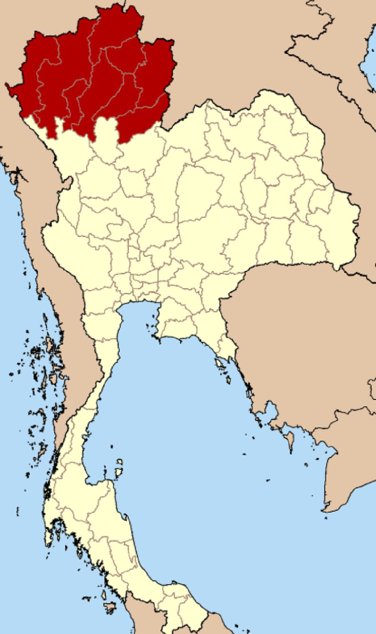 ภาคเหนือประเทศไทย