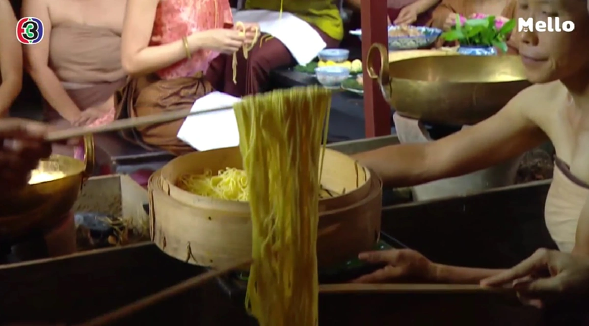 ภาพตอนหนึ่งจากละคร บุพเพสันนิวาส