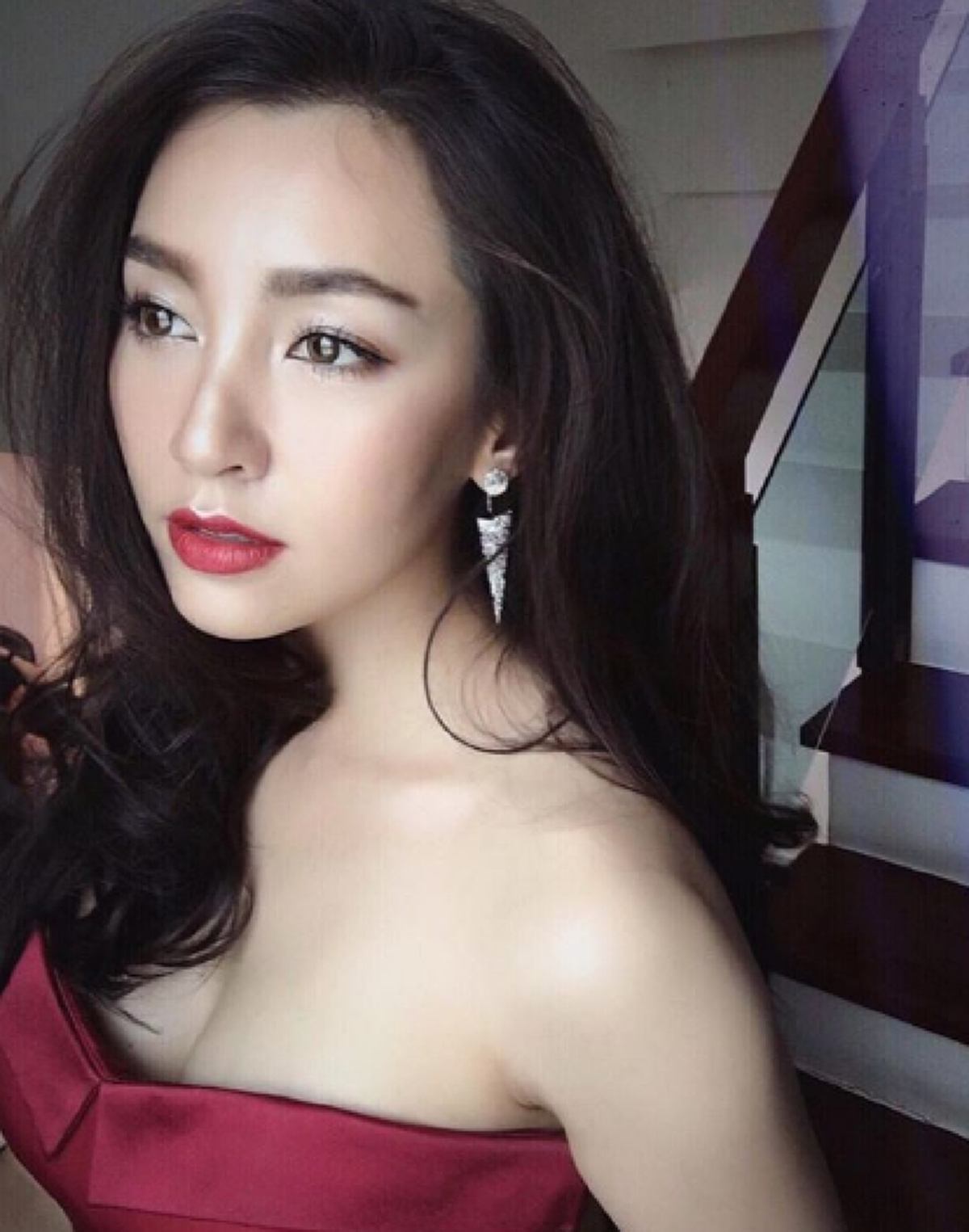 หน้าคุณแม่ของนางเอกสาว ที่มีลูกสวยมาก