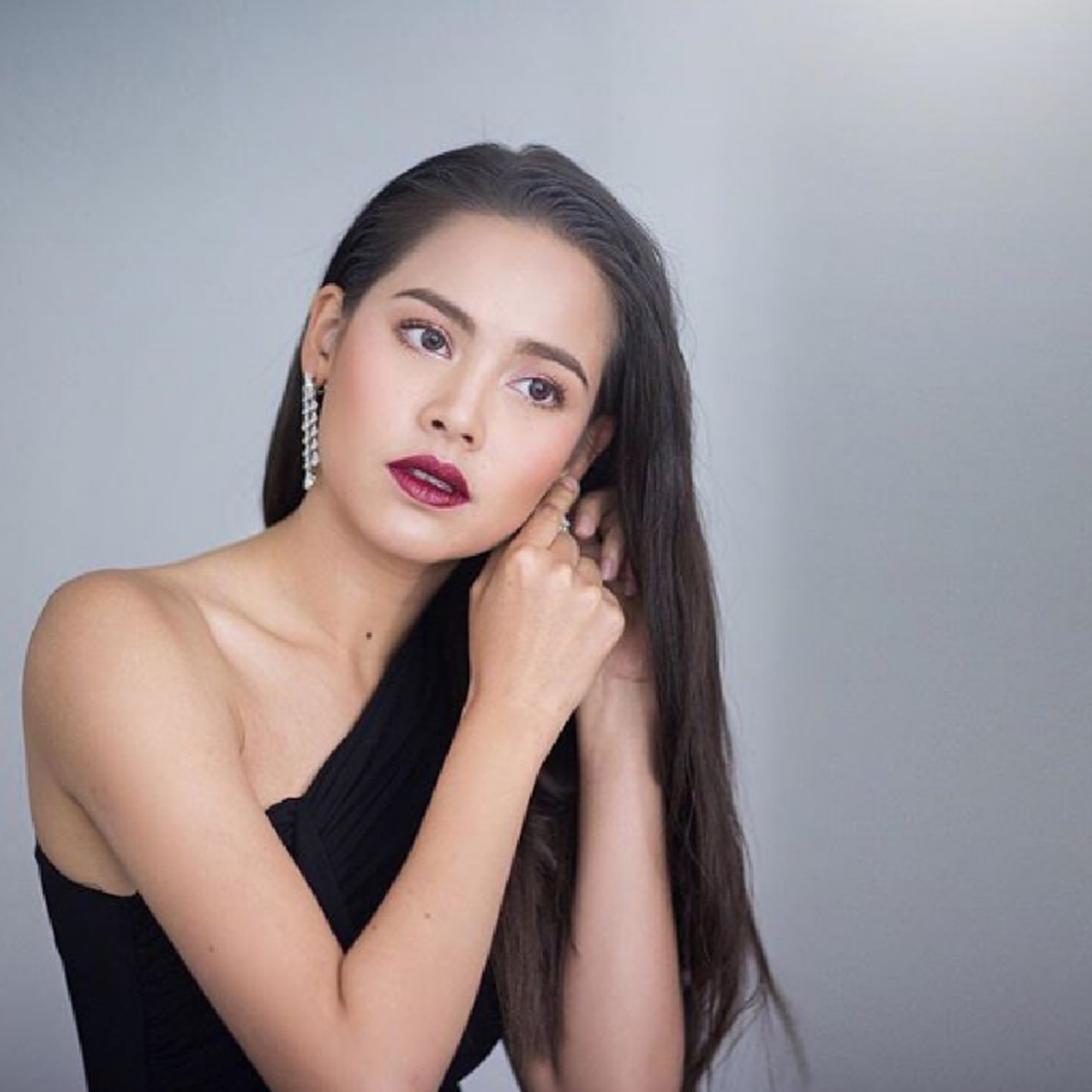 หน้าคุณแม่ของนางเอกสาว ที่มีลูกสวยมาก