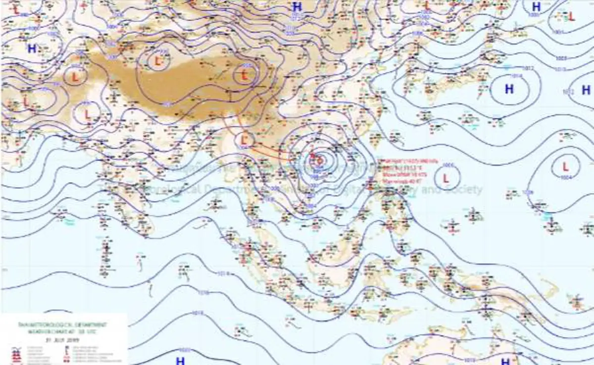 กรมอุตุฯเตือนประชาชนภาคเหนือ เตรียมรับมือพายุโซนร้อนวิภา ซึ่งอาจทำให้เกิดน้ำท่วมฉับพลัน น้ำป่าไหลหลากในพื้นที่เสี่ยงภัย