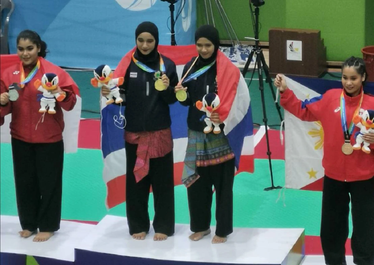 ผลงานยอดเยี่ยม  ยูวีตาร์-รูฮานาทองแรก  ปันจักสีลัตแดนโสมขาว