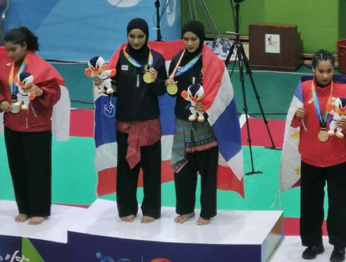 ผลงานยอดเยี่ยม  ยูวีตาร์-รูฮานาทองแรก  ปันจักสีลัตแดนโสมขาว