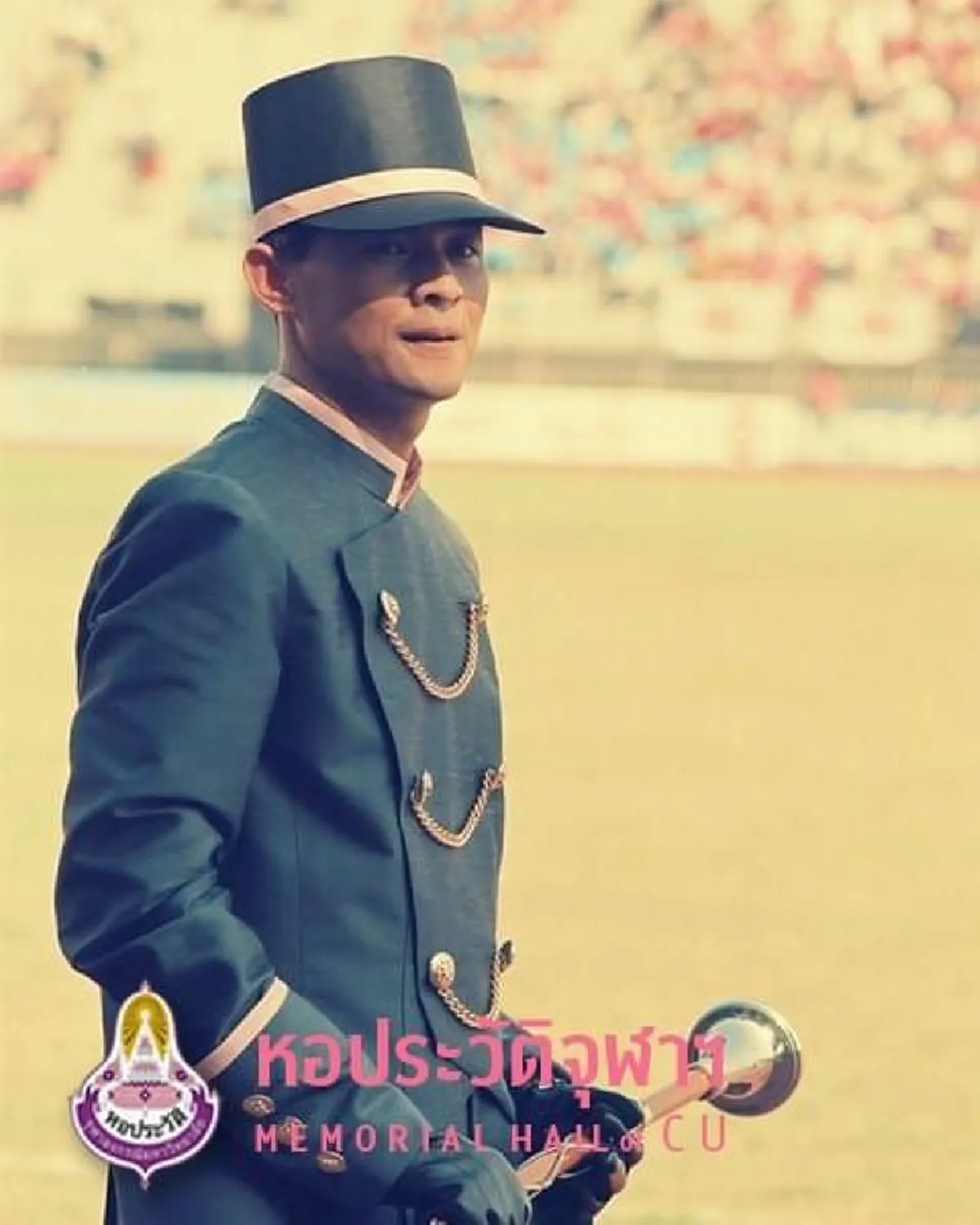 เผยภาพหายากเมื่อครั้งอดีต ตั้ว ศรัณยู เป็นดรัมเมเยอร์ไม้ 1 แห่งสวนกุหลาบ เมื่อ26ปีก่อน