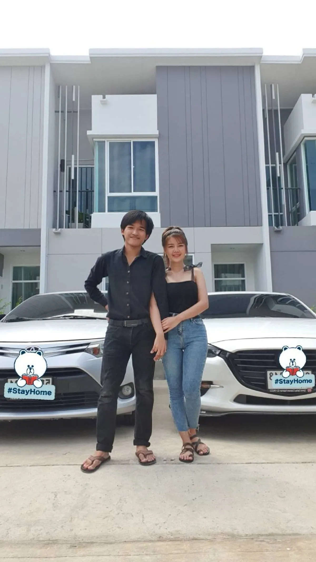 คู่รักหนุ่มสาววัย 21 ปี บอกเคล็ดลับกู้ซื้อบ้านราคาเกือบ 3 ล้าน ยังไงให้ผ่านโดยไม่มีสลิปเงินเดือน