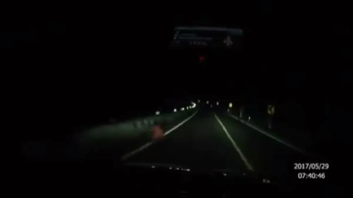 วินาทีขนหัวลุก ผัวเมีย ขับรถจะไปอำเภอทองผาภูมิ สังขละกาญจนบุรี เจอดี