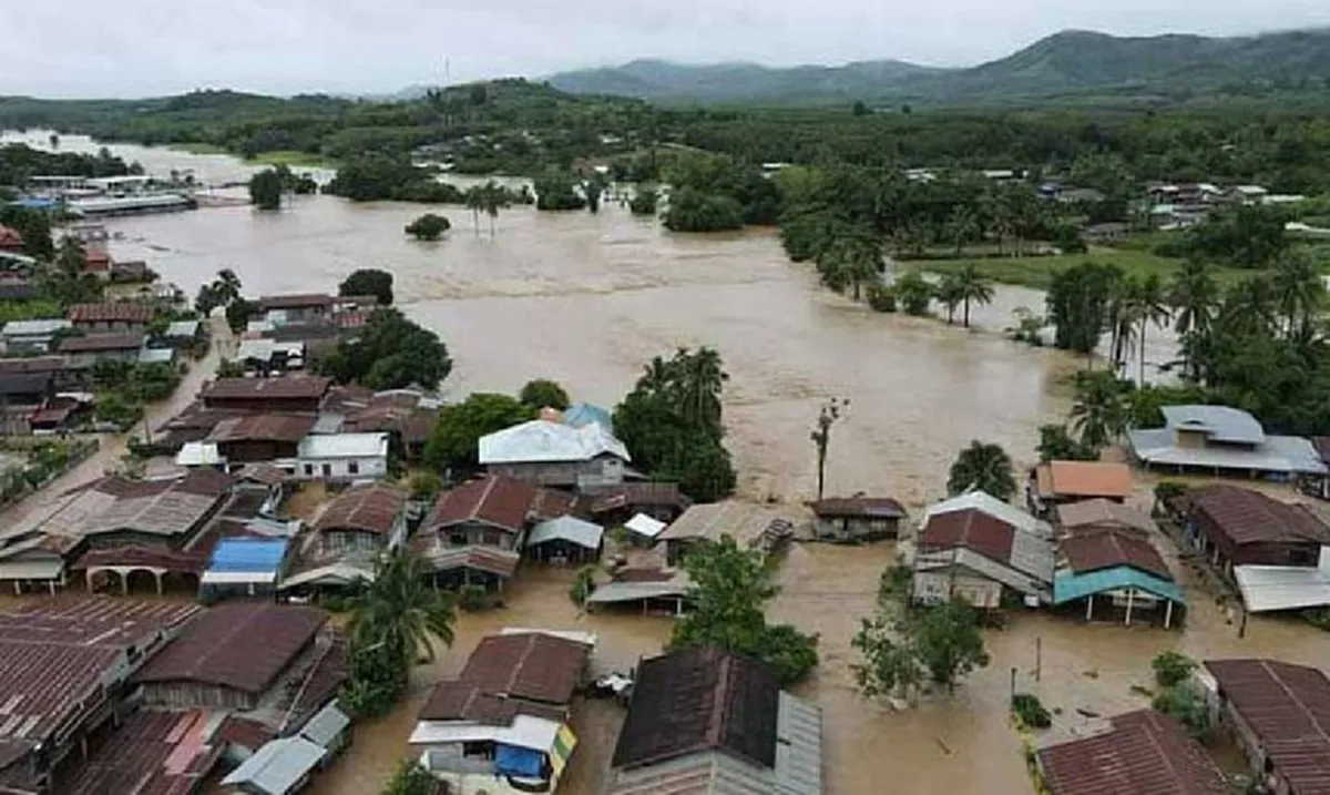 อิทธิพลซินลากู ทำน้ำป่าหลาก 10 จังหวัด กระทบ 1,399 ครัวเรือน