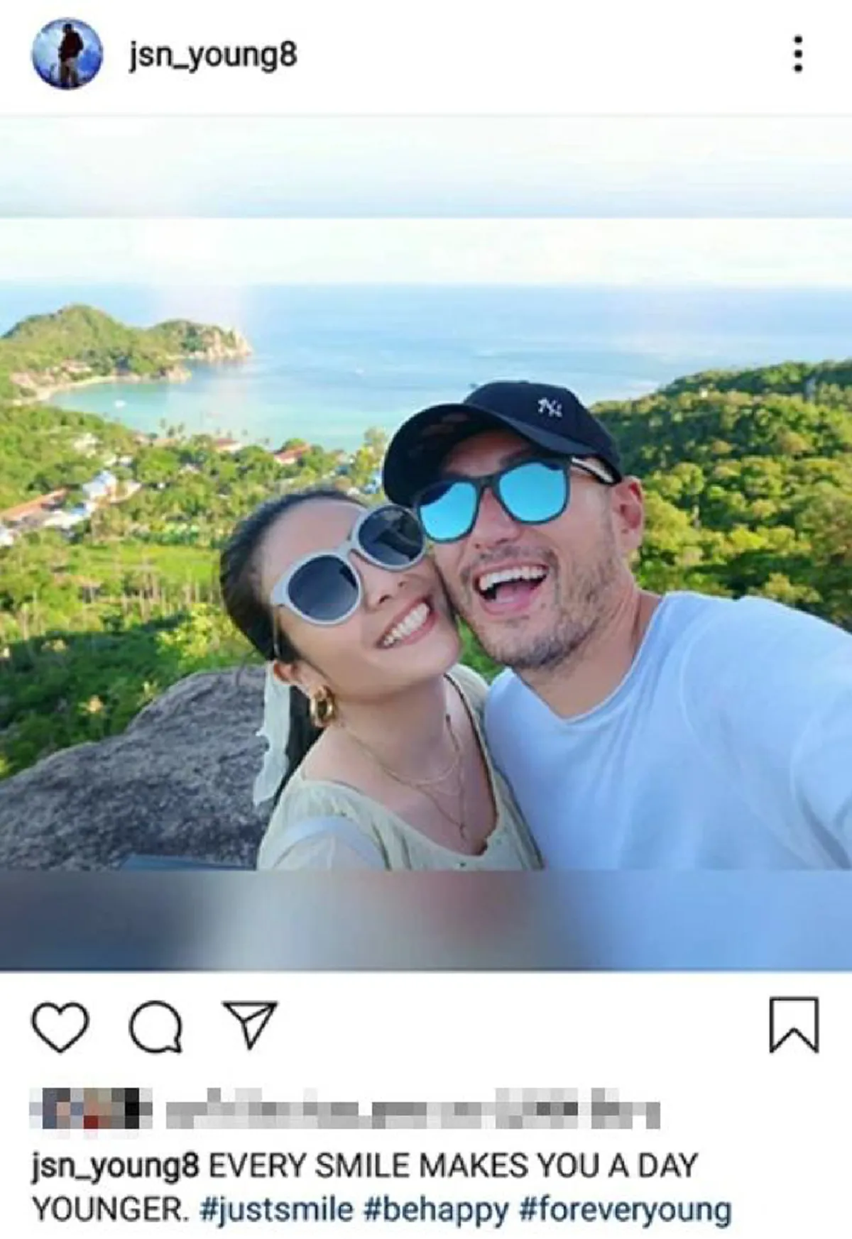 "เจสัน ยัง" อวดภาพหน้าแนบสาวปริศนา หลังสึกออกมาได้ไม่นาน