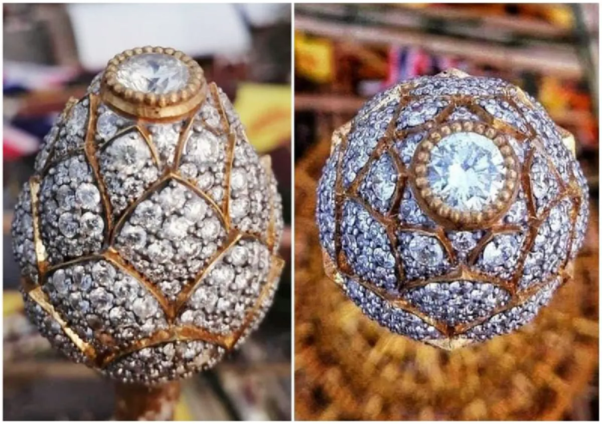 เป็นบุญตาที่ได้เห็น ยอดพระธาตุพนม ฉัตรทองคำ ประดับด้วยเพชร มูลค่า 55 ล้าน