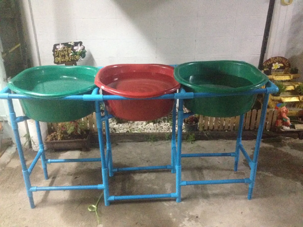 ไอเดียสุดบรรเจิด !! "อ่างล้างจานอเนกประสงค์" ถอดเก็บได้ ย้ายที่ได้ ใครๆก็ทำได้ง่ายๆ จากวัสดุท่อ PVC !! (รายละเอียด)