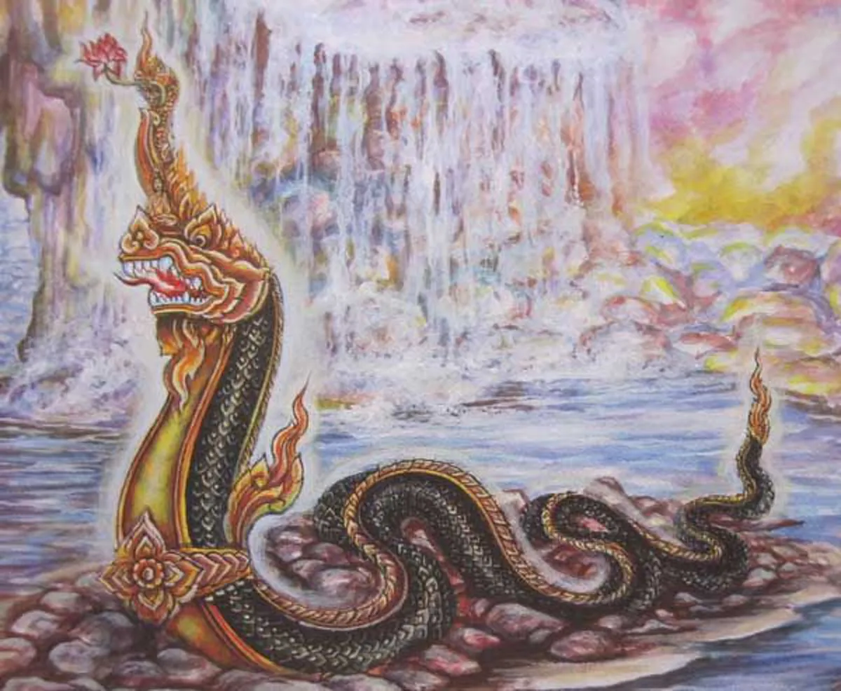 หลวงปู่คำพันธ์ เล่าเรื่อง "พญานาค" กษัตริย์แห่งเมืองบาดาล "พญาศรีสัตตนาคราช" และ"พญาศรีสุทโธนาคราช"