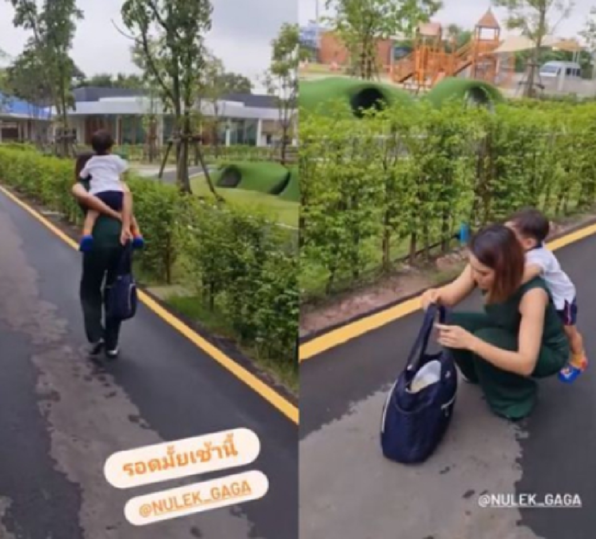 หนูเล็ก อาการหนัก ร้องไห้ใจแทบขาด ยืนเกาะรั้วโรงเรียนลูก ถึงขั้นบอกให้ ผอ. เอากำแพงออก
