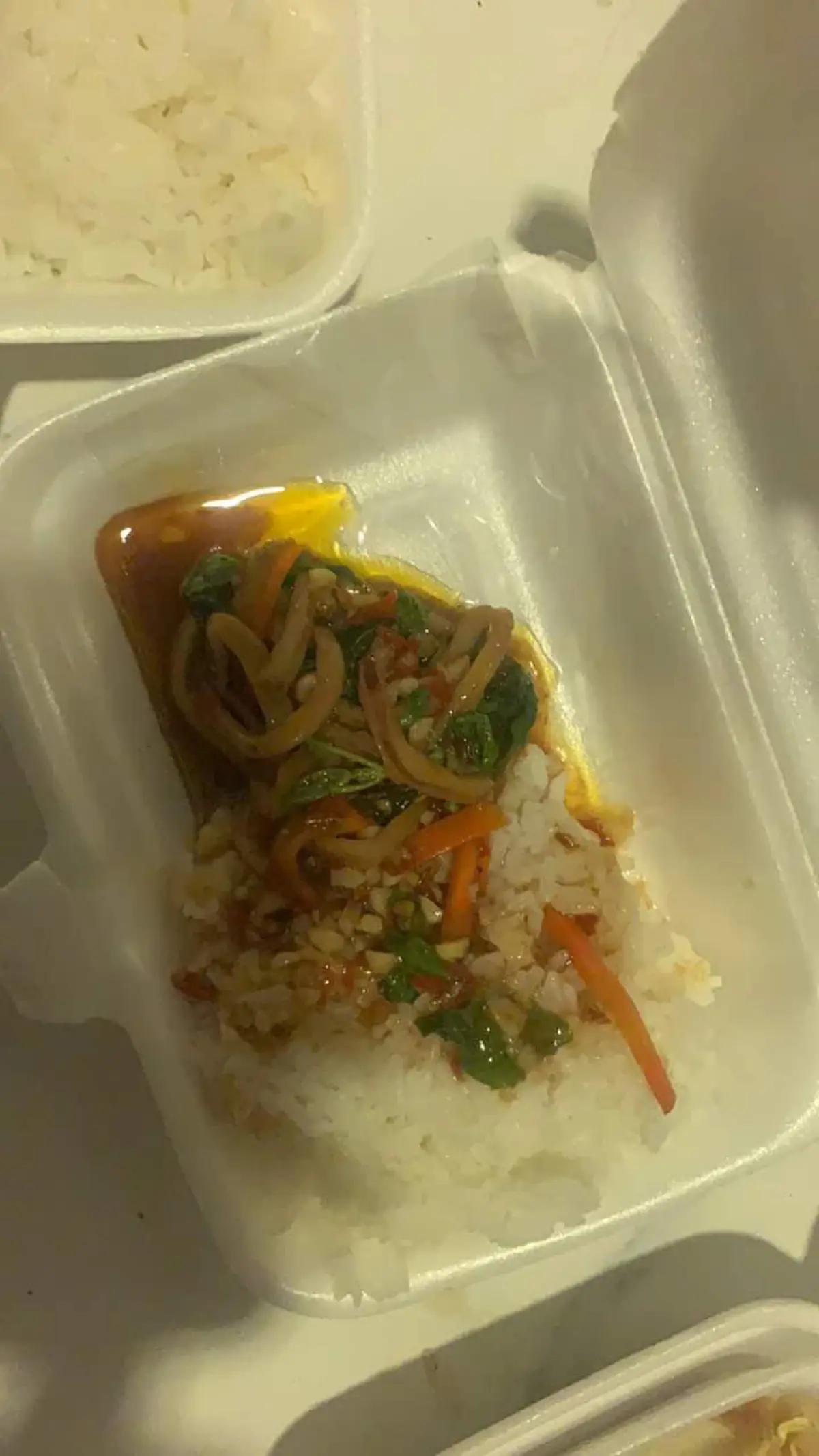 ลูกค้าสาวสั่งอาหาร 3 อย่าง กว่าของจะมารอเป็นชั่วโมง เปิดออกดูแค่ได้กลิ่นแทบอยากจะปากล่องทิ้ง