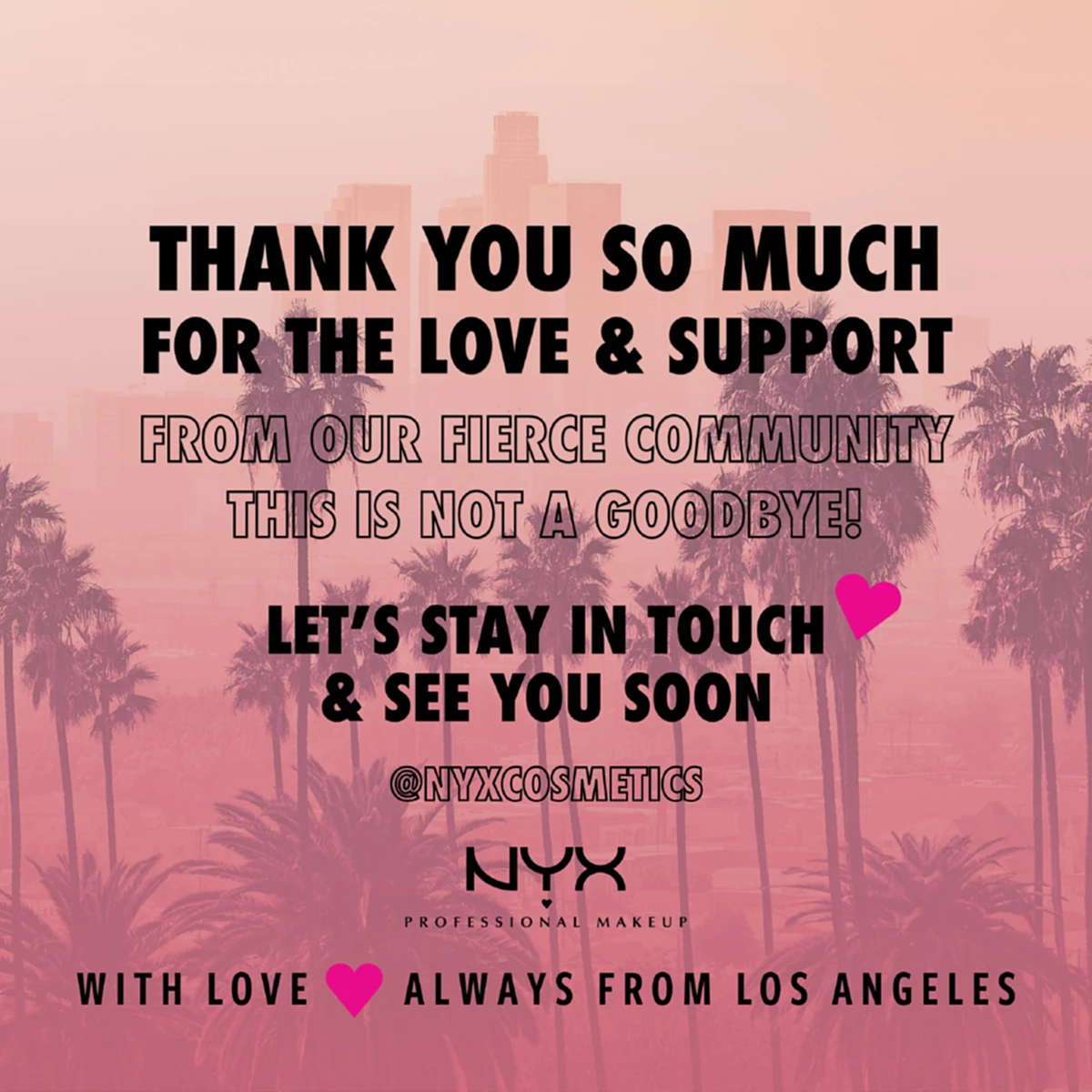 เครื่องสำอางค์แบรนด์ดัง NYX ประกาศปิดช็อปทุกสาขาในประเทศไทย
